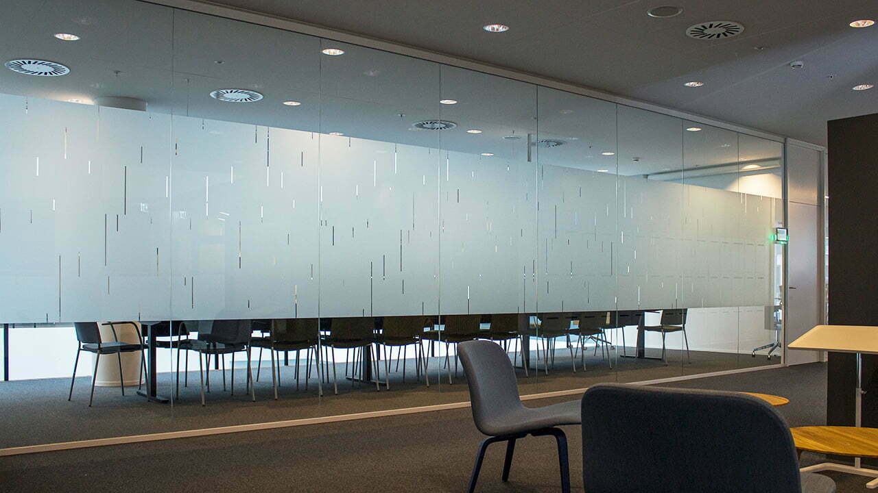  Matteret folie til vinduer